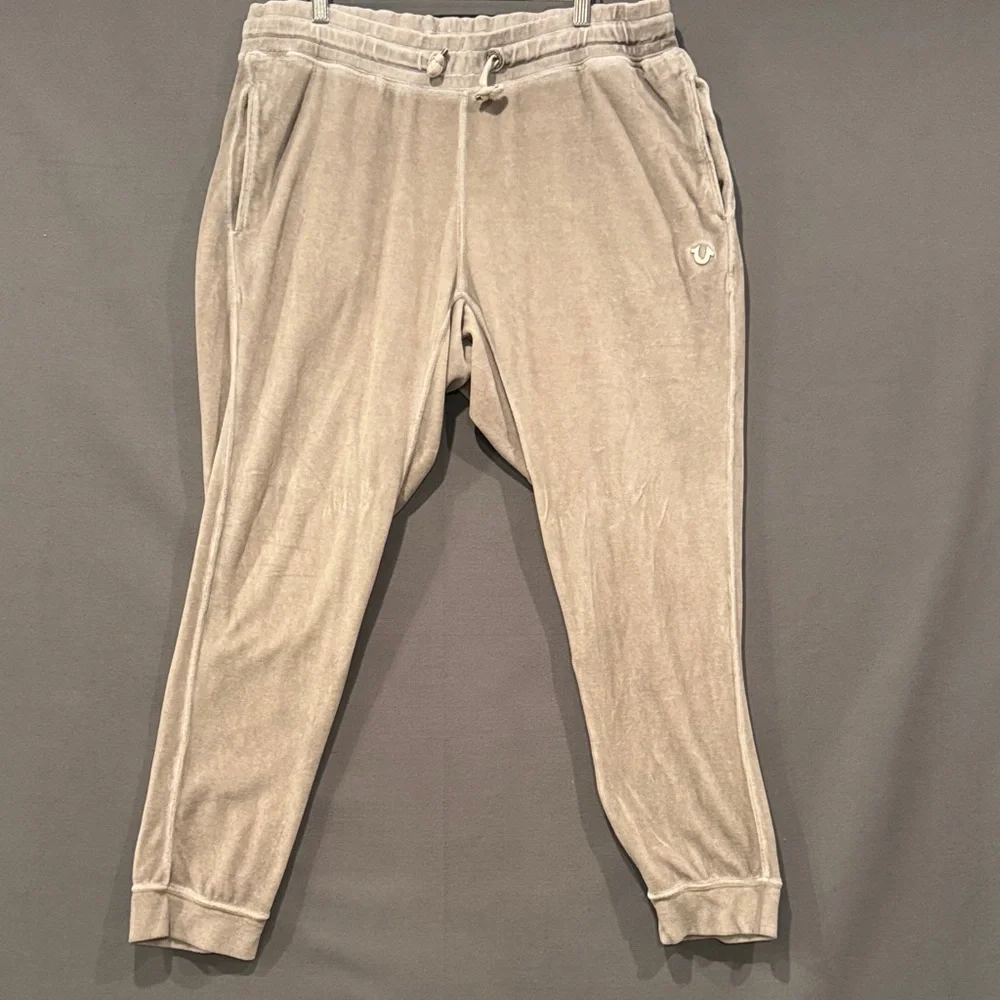 True‎ Religion Men's/Women’s Beige Joggers XXL